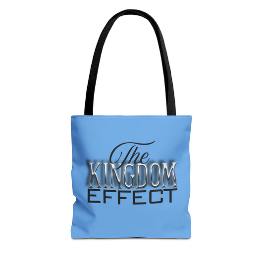 The Kingdom Effect Blue Tote Bag | Stylish Reusable Shoulder Bag | Gift for Kingdom Lovers | Eco-Friendly Shopping Tote, Everyday Companion