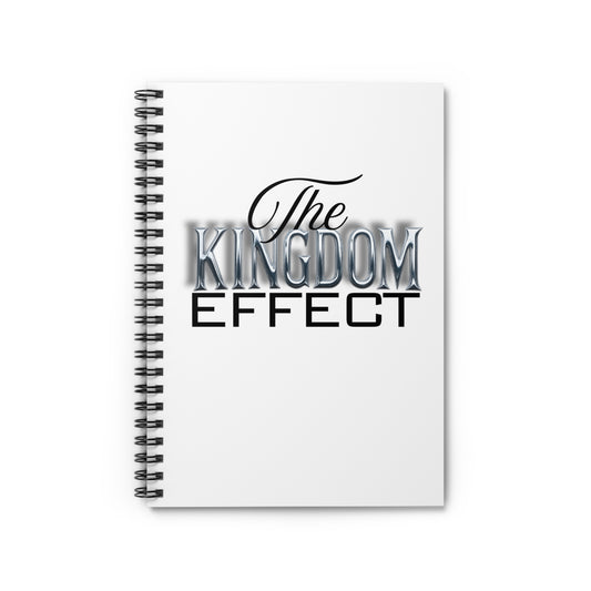 The Kingdom Effect Spiral Notebook | Motivational Stationery for Students, Writers, Artists, Gift Idea, Daily Planner