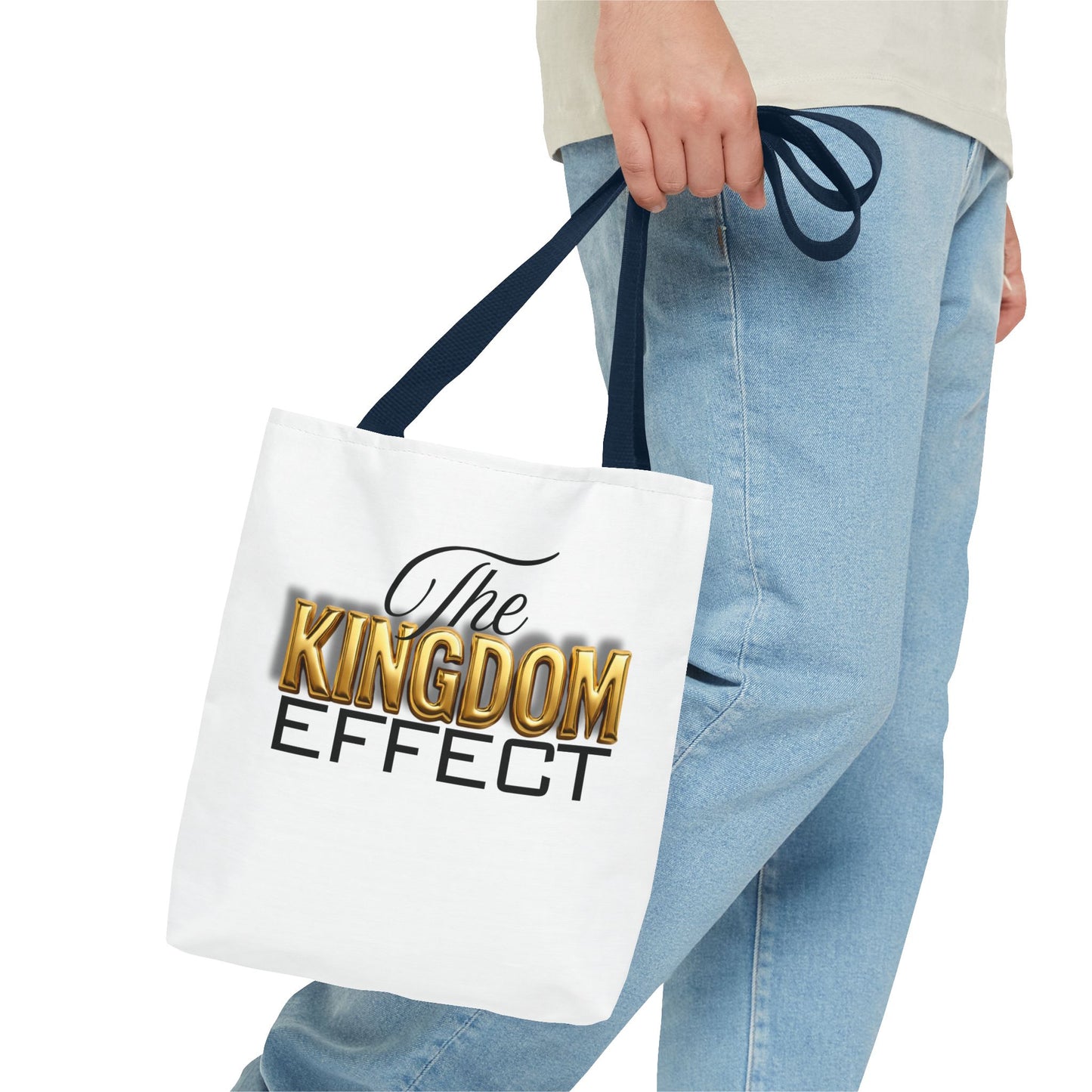The Kingdom Effect, Stylish Kingdom Effect Tote Bag, Eco-Friendly Shopping Bag, Gift for Kingdom Fans, Trendy Everyday Tote, Motivational Accessory