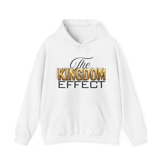 The Kingdom Effect Hoodie (Gold) | Unisex Heavy Blend Sweatshirt for Comfort, Stylish Gift, Cozy Layers, Fashion Statement, Unique Design