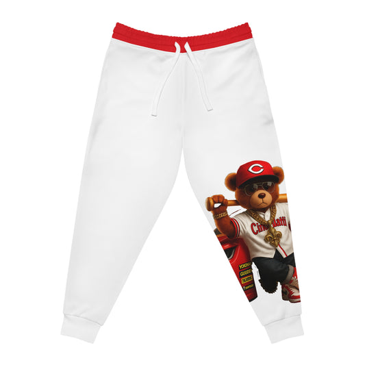 Cincinnati Reds Baseball Trendy Graphic Joggers for Comfort & Style, Casual Wear, Athleisure, Gift for Athletes, Streetwear, Unique Fashion Statement