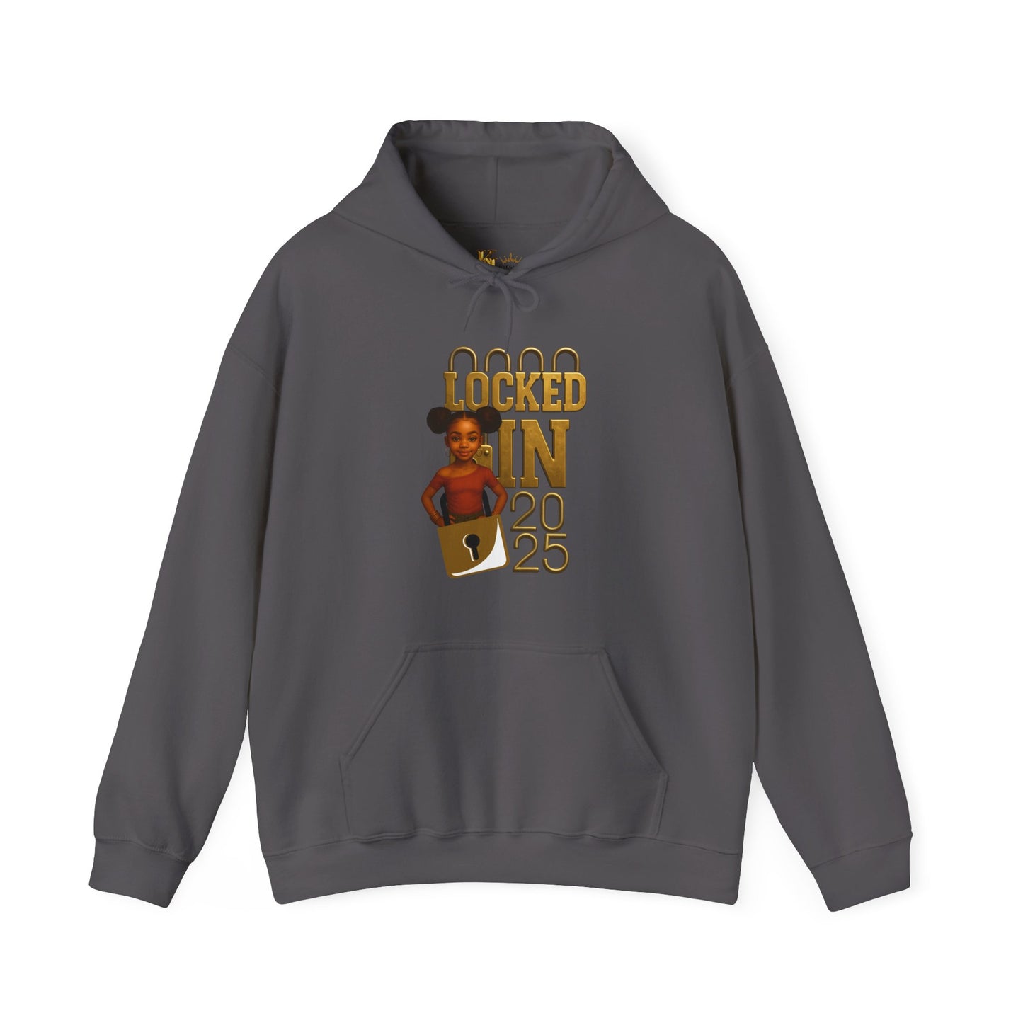 Locked In 2025 Hoodie, Unisex Heavy Blend Sweatshirt, Birthday Gift, Celebration Wear, Trendy Casual Outfit, Relaxed Style