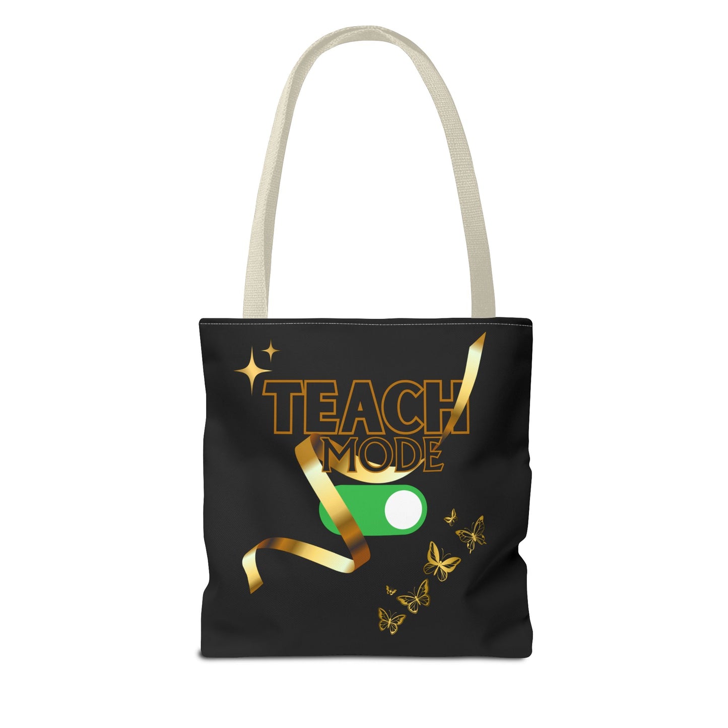 Teach Mode Tote Bag | Fun Teacher Gift | Stylish School Tote | Teaching Mode Bag | Back to School Essentials