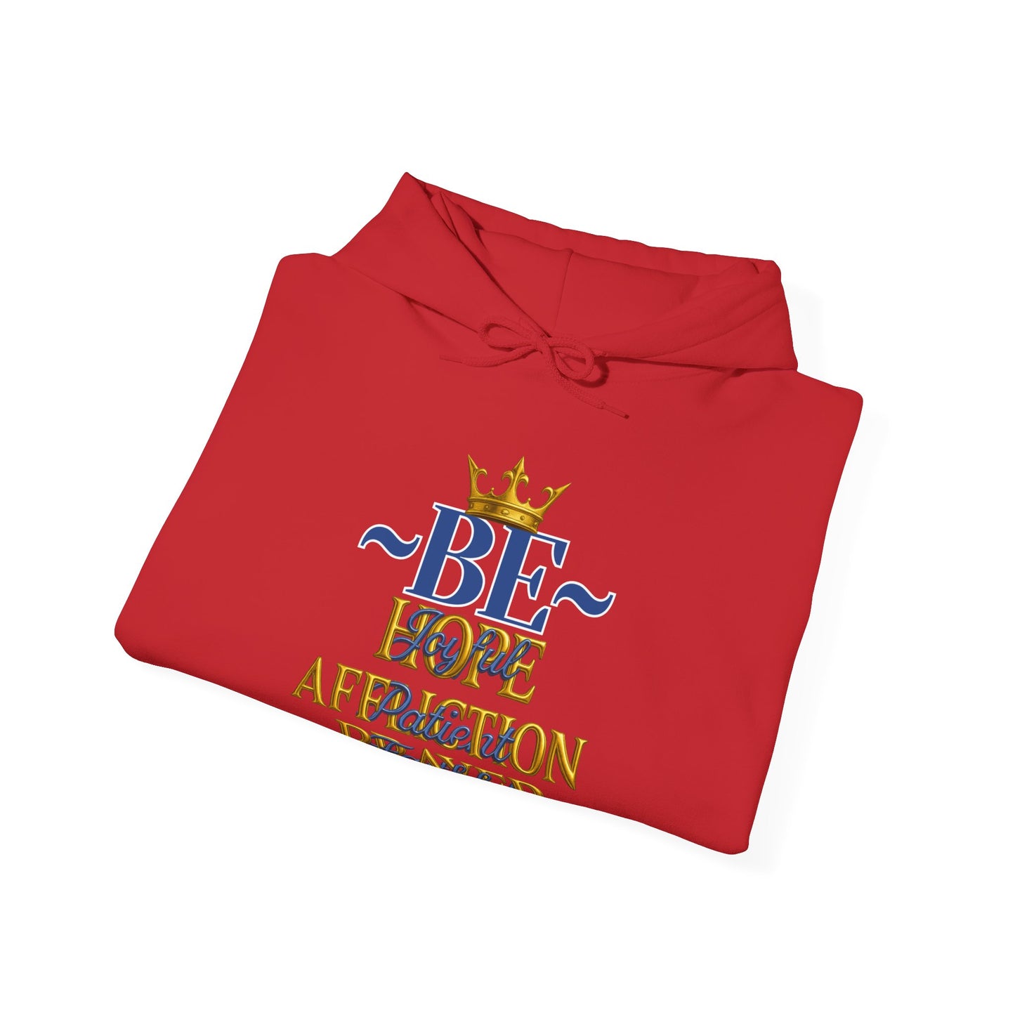Romans 12:12 Inspirational Hoodie, Unisex Heavy Blend Hoodie, Love Prayer Sweatshirt, Cozy Gift for Friends, Affirmation Apparel