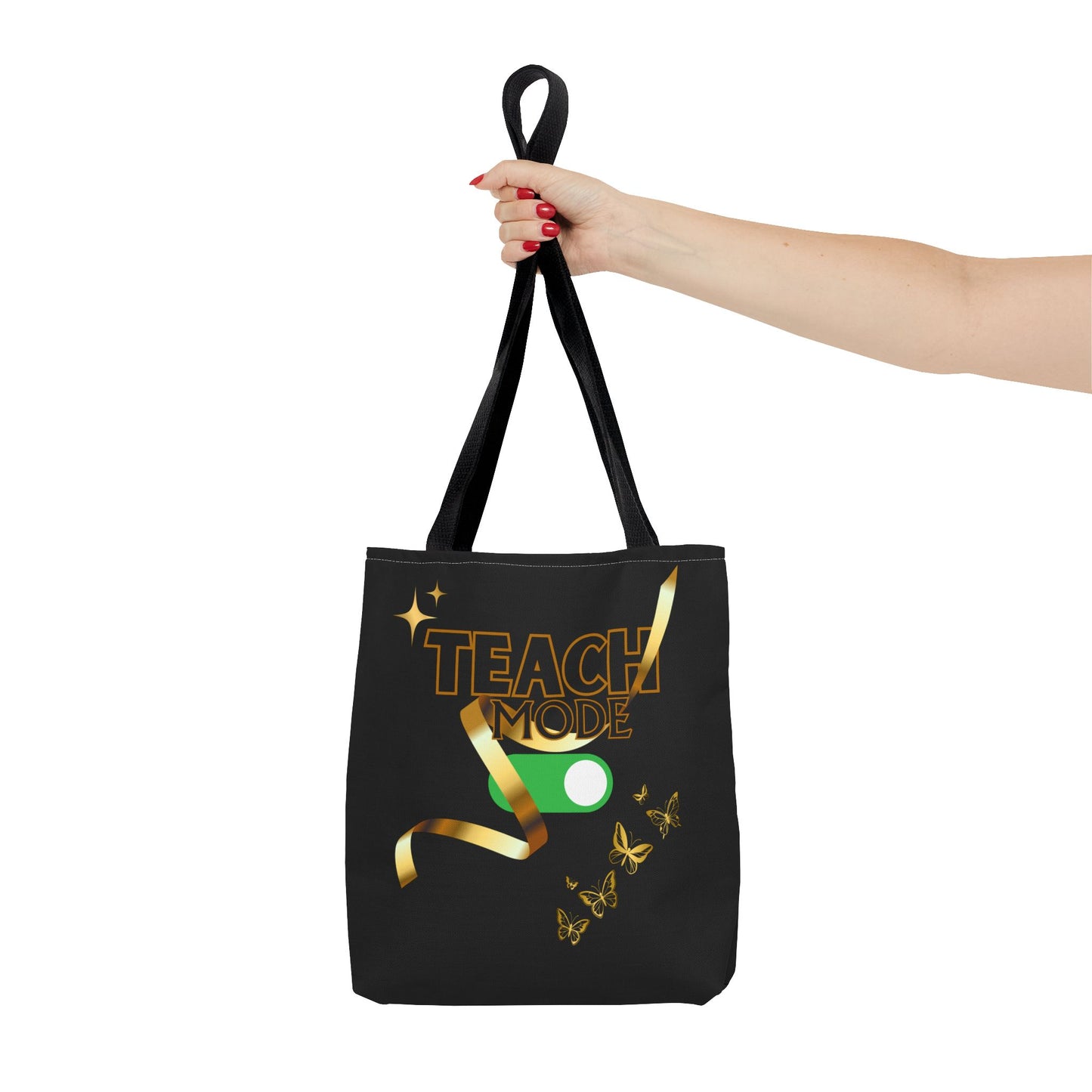 Teach Mode Tote Bag | Fun Teacher Gift | Stylish School Tote | Teaching Mode Bag | Back to School Essentials