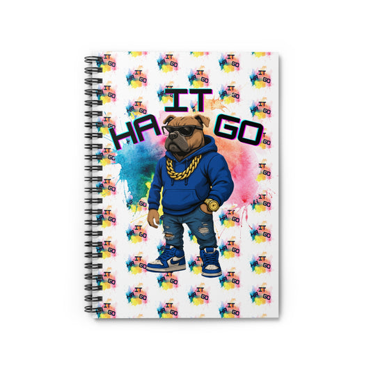 Ha It Go Vibrant Spiral Notebook - Fun and Functional, Perfect for Students, Artists, Gift for Birthdays, Hobbies, and Journaling