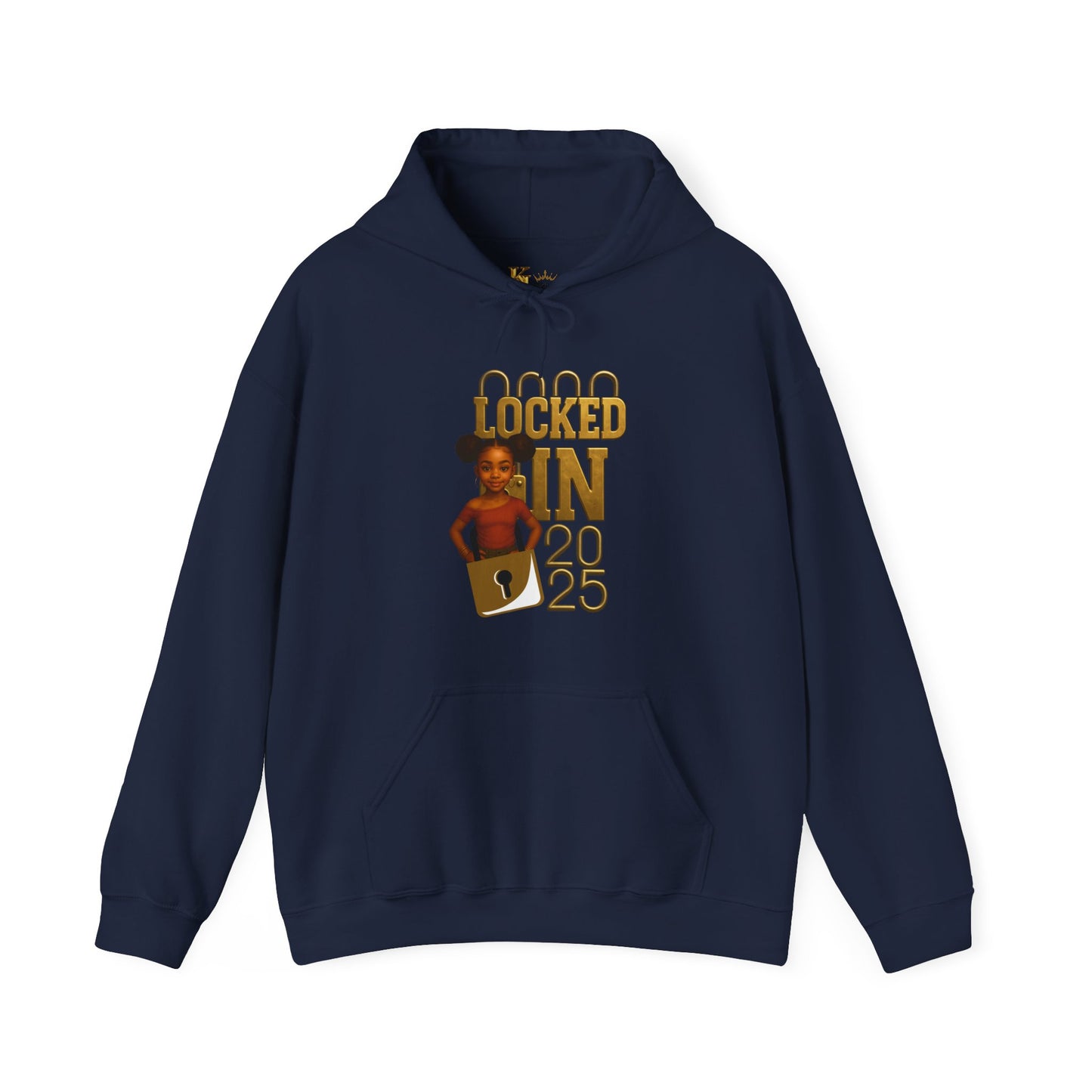 Locked In 2025 Hoodie, Unisex Heavy Blend Sweatshirt, Birthday Gift, Celebration Wear, Trendy Casual Outfit, Relaxed Style